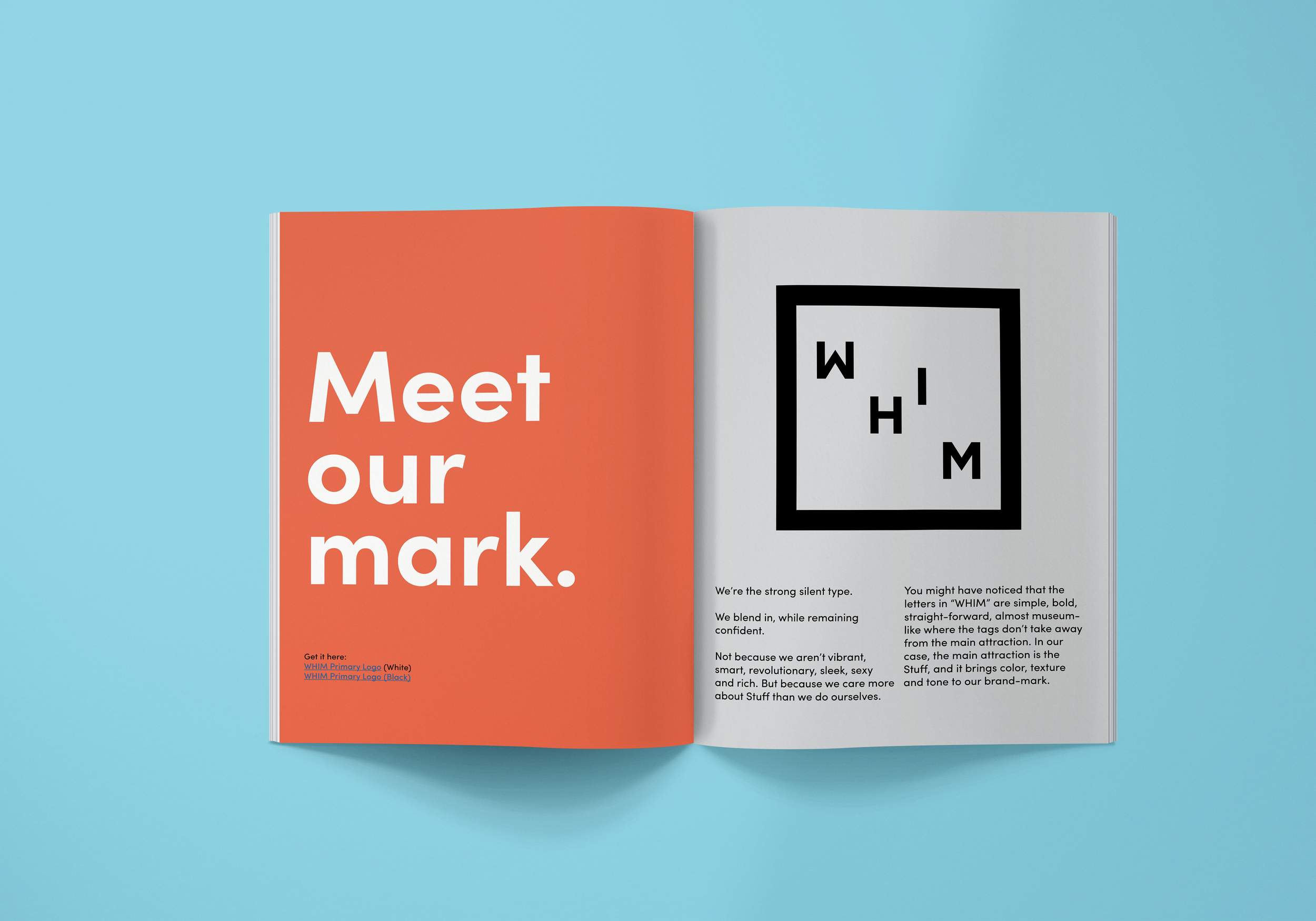 WHIM brand board 3